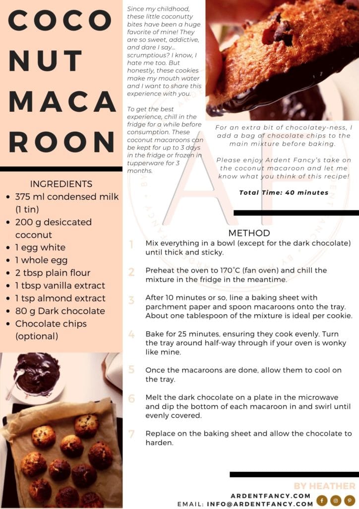 Coconut macaroon