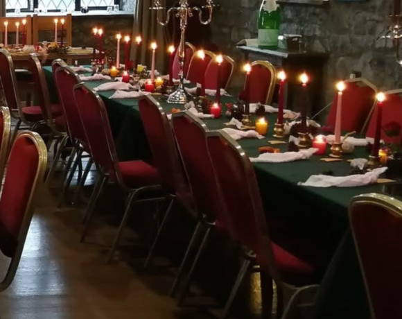 banquet style dining